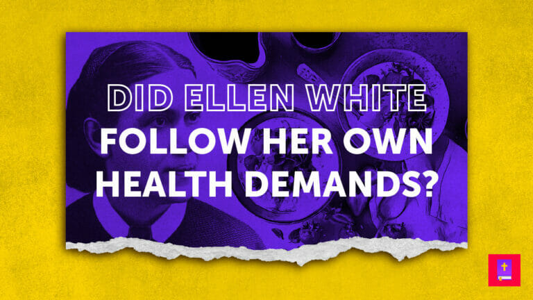 Ellen G. White was a hypocrite and didn't follow her own demands