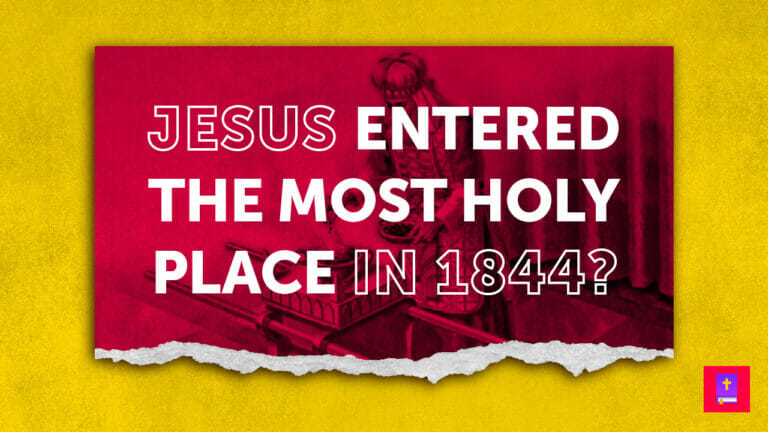 Ellen G. White contradicts scripture regarding the Most Holy Place and 1844