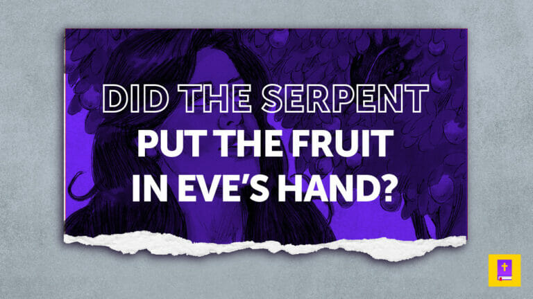 Ellen G. White contradicts the Bible and says Satan put the fruit in Eve's hand