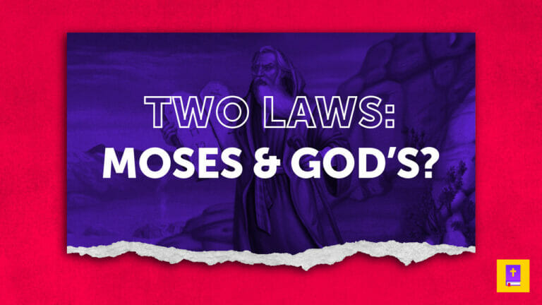 Is The Law Of Moses The Same As The Law Of God