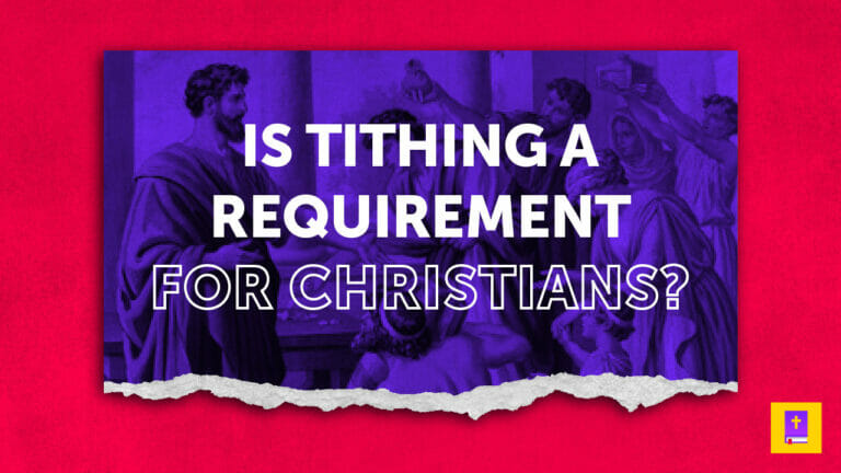 Tithing is not a requirement for Christians, giving generously is
