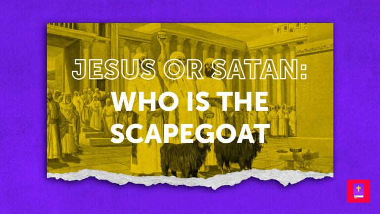 Adventism teaches Satan is the scapegoat.