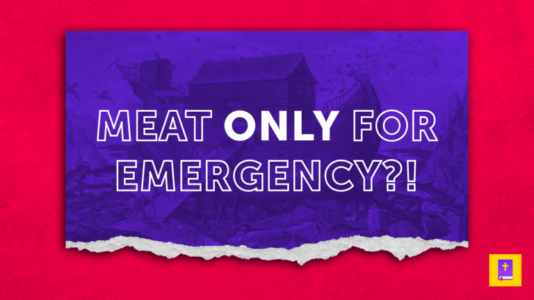 Was Meat Eating Allowed Because Of Emergency