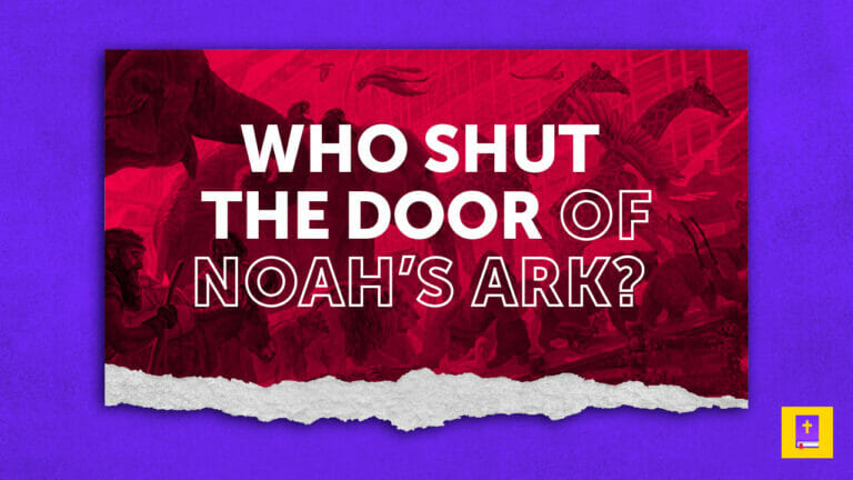 Ellen G. White contradicts the Bible regarding Noah's Ark.
