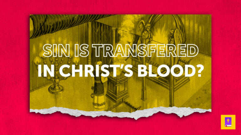 The Bible doesn't teach Jesus's blood defiled Heaven