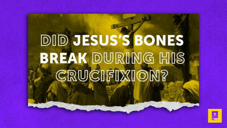 Ellen G. White contradicts the Bible and says Jesus's bones broke