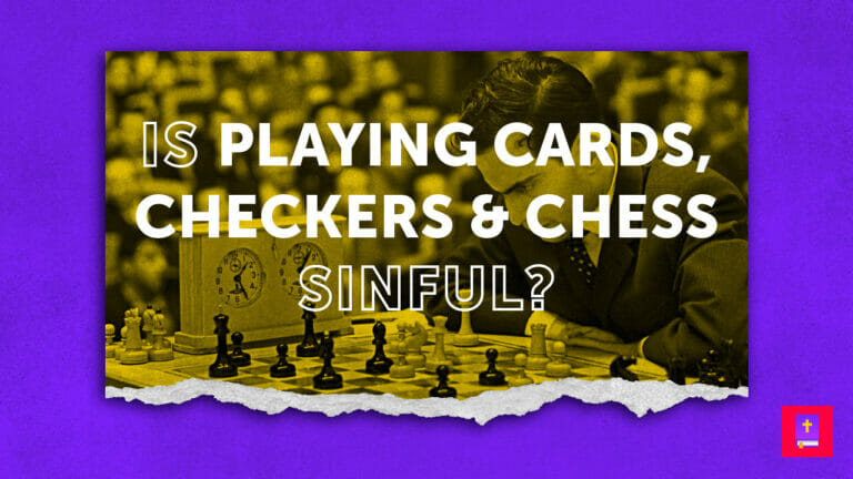 It is not sinful to dance, play cards, chess or checkers.