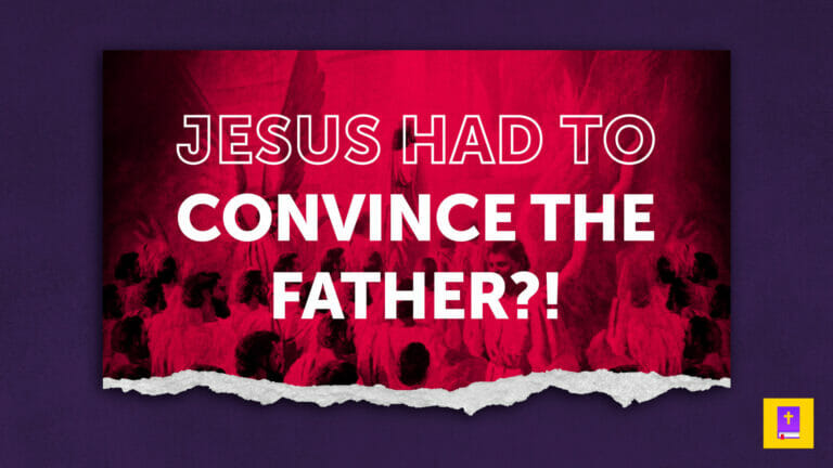 Jesus didn't convince the Father of the crucifixion
