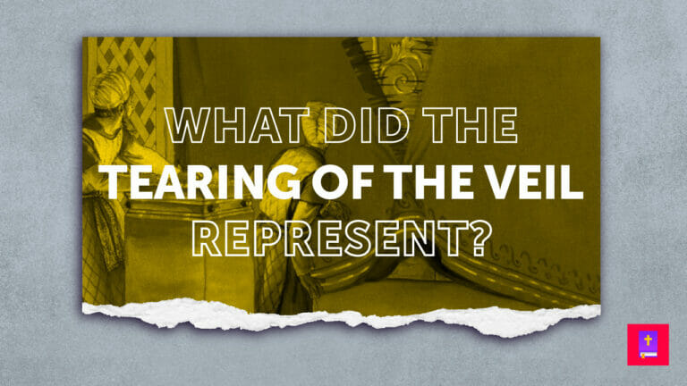 The tearing of the veil represented access to God.